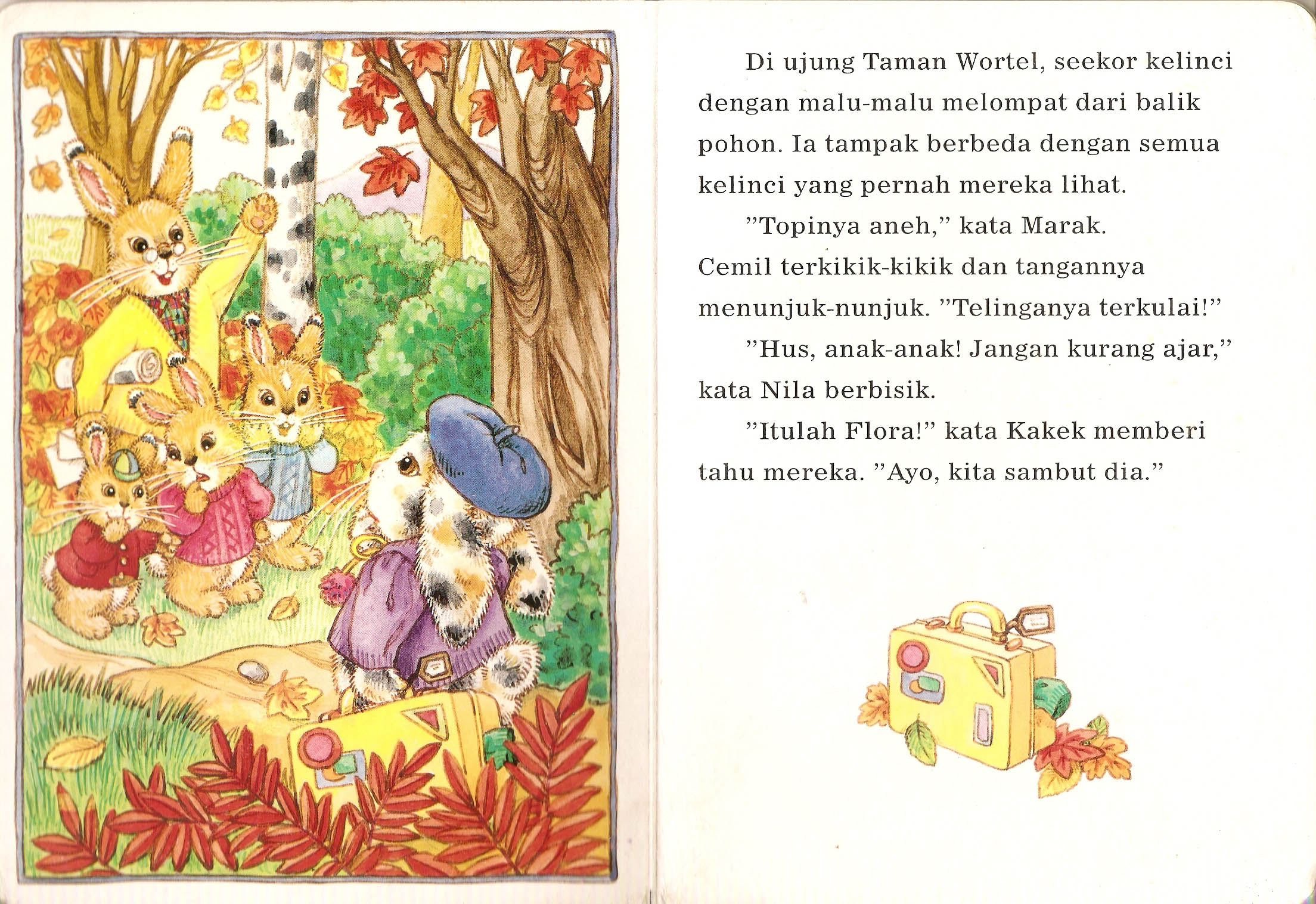Cerita Kelinci Di Kisah Dari Taman Wortel Raphaels Library